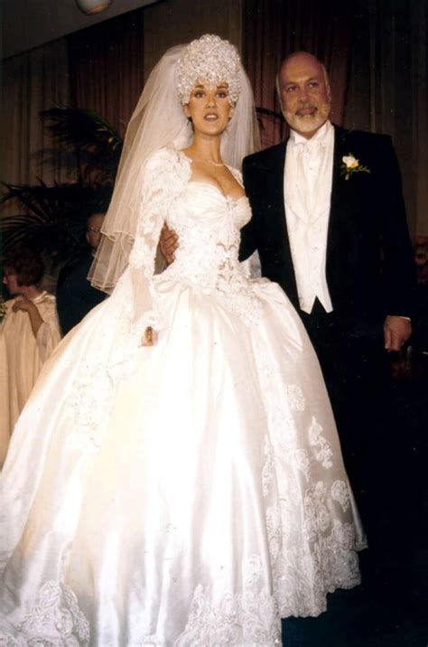 celine dion wedding dresses vintage